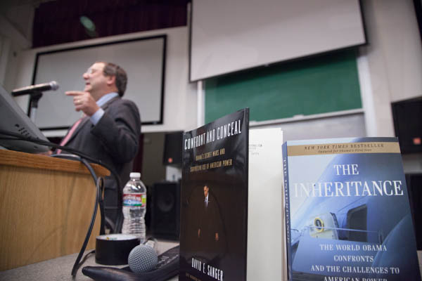 David Sanger lectures at UAF