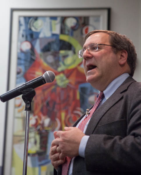 David Sanger lectures at UAF